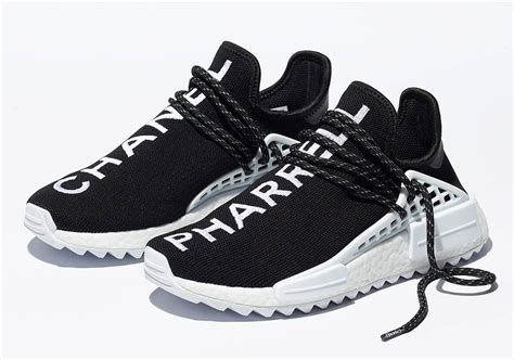 human race trail chanel and pharrell nmd price|pharrell williams human race shoes.